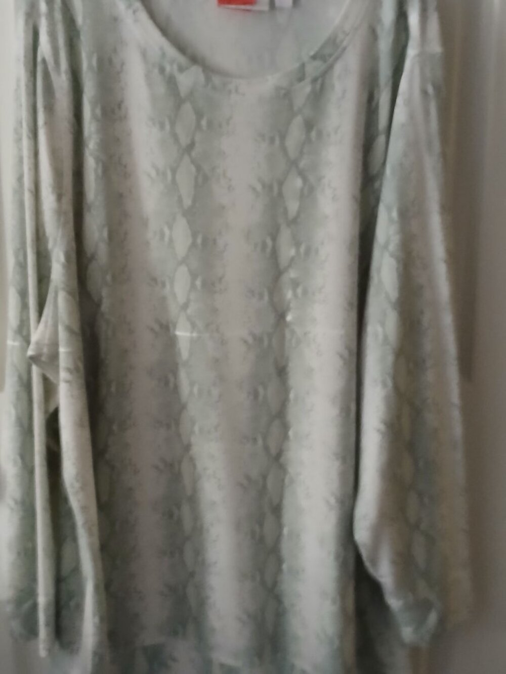 Belle by Kim Gravel Luxe French Terry Printed Sweatshirt